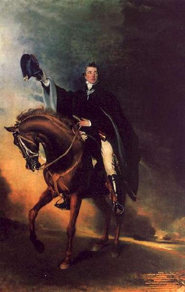  Sir Thomas Lawrence The Duke of Wellington Germany oil painting art